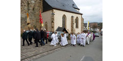 Festgottesdienst zum 50jahrigen Priesterjubiläum von Stadtpfarrer i.R. Geistlichen Rat Ulrich Trzeciok (Foto: Karl-Franz Thiede)